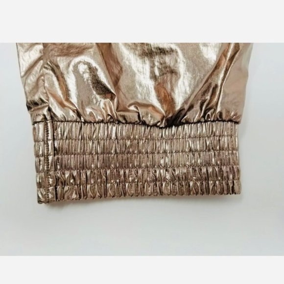 Victoria Secret Sport Cargo Metallic Gold Jogger - Picture 5 of 6